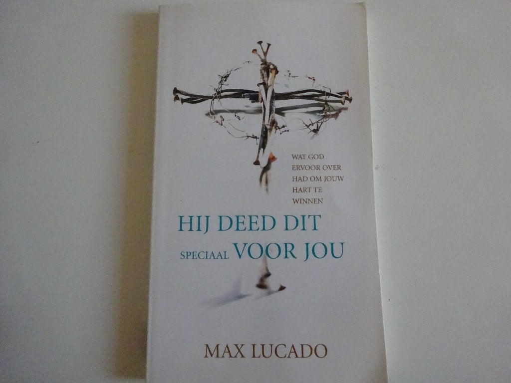 MAX LUCADO - HIJ DEED DIT SPECIAAL VOOR JOU, Boeken, Ophalen of Verzenden, Gelezen, Christendom | Protestants