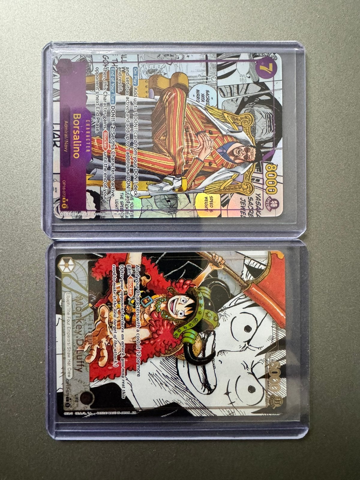 Op16 borsalino op17monkey D luffy, Postzegels en Munten, Ophalen