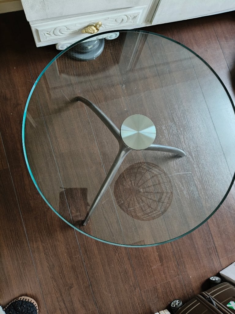 Salontafel, Ophalen, Gebruikt, 50 tot 100 cm, Rond