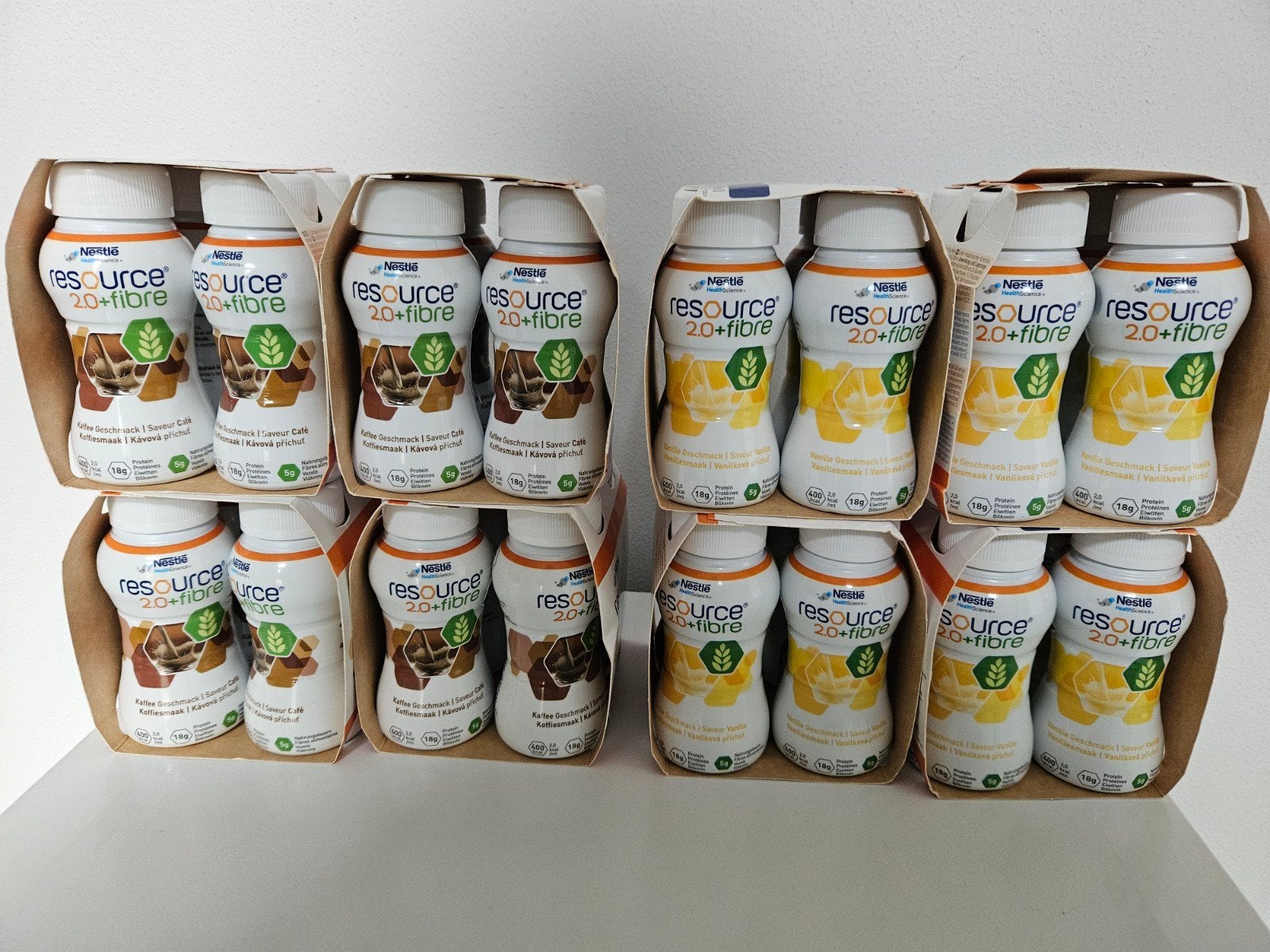 Nestle medische bijvoeding, Ophalen