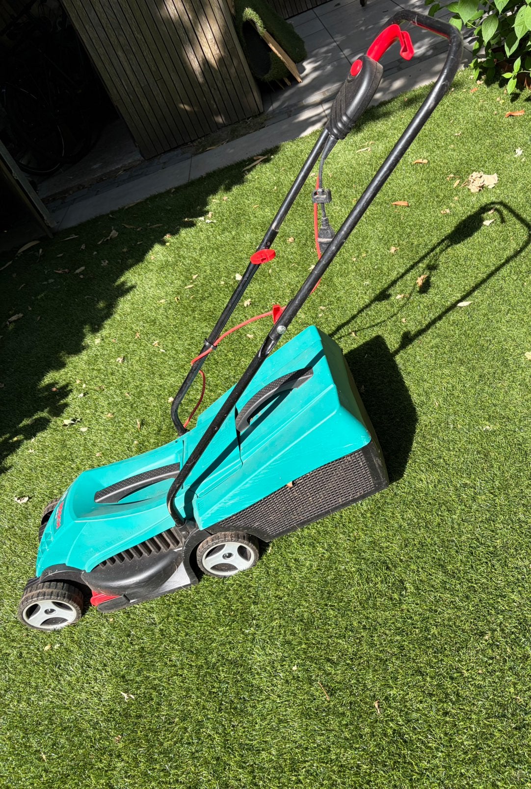 Bosch elektrische grasmaaier, ARM3200, Tuin en Terras, Grasmaaiers, Ophalen, Gebruikt, Elektrische grasmaaier, Opvangbak