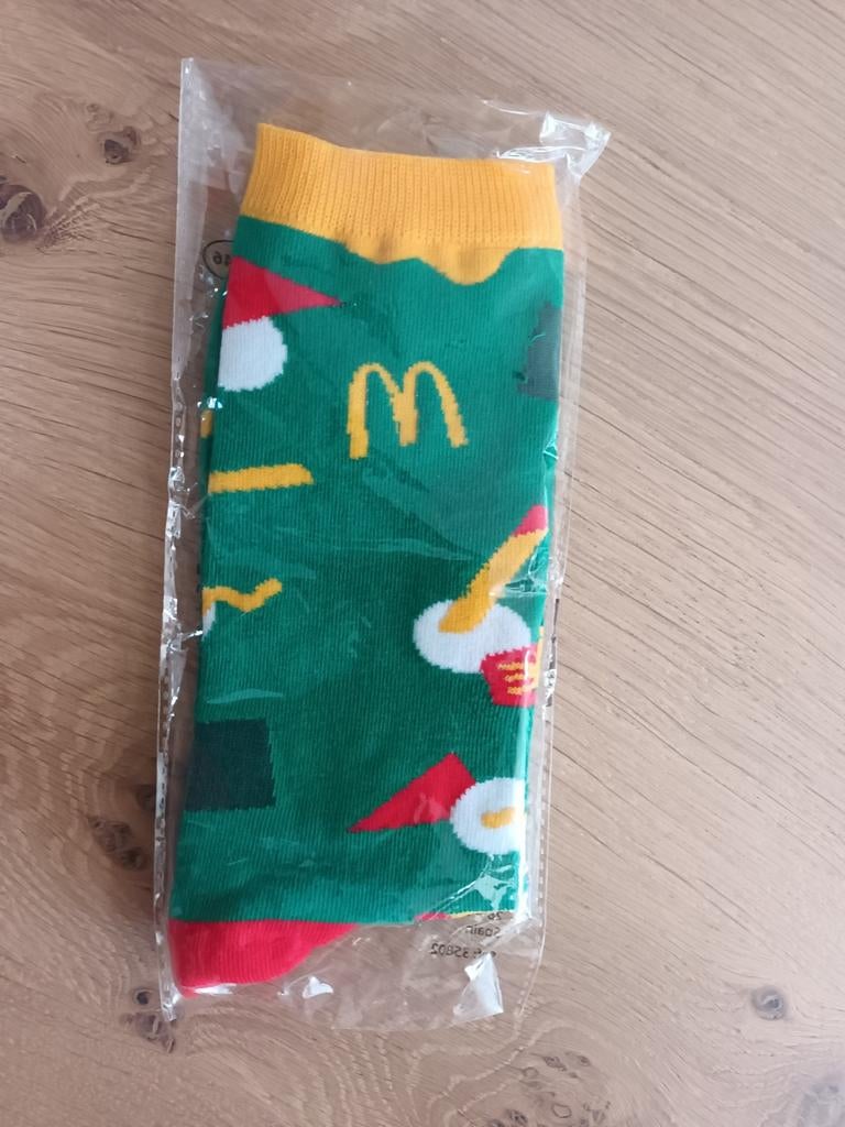 Sokken McDonalds Mc Donalds maat 43 46 43-46 nieuw nieuwe, Ophalen of Verzenden, Nieuw, Maat 43 t/m 46, MC DONALD'S