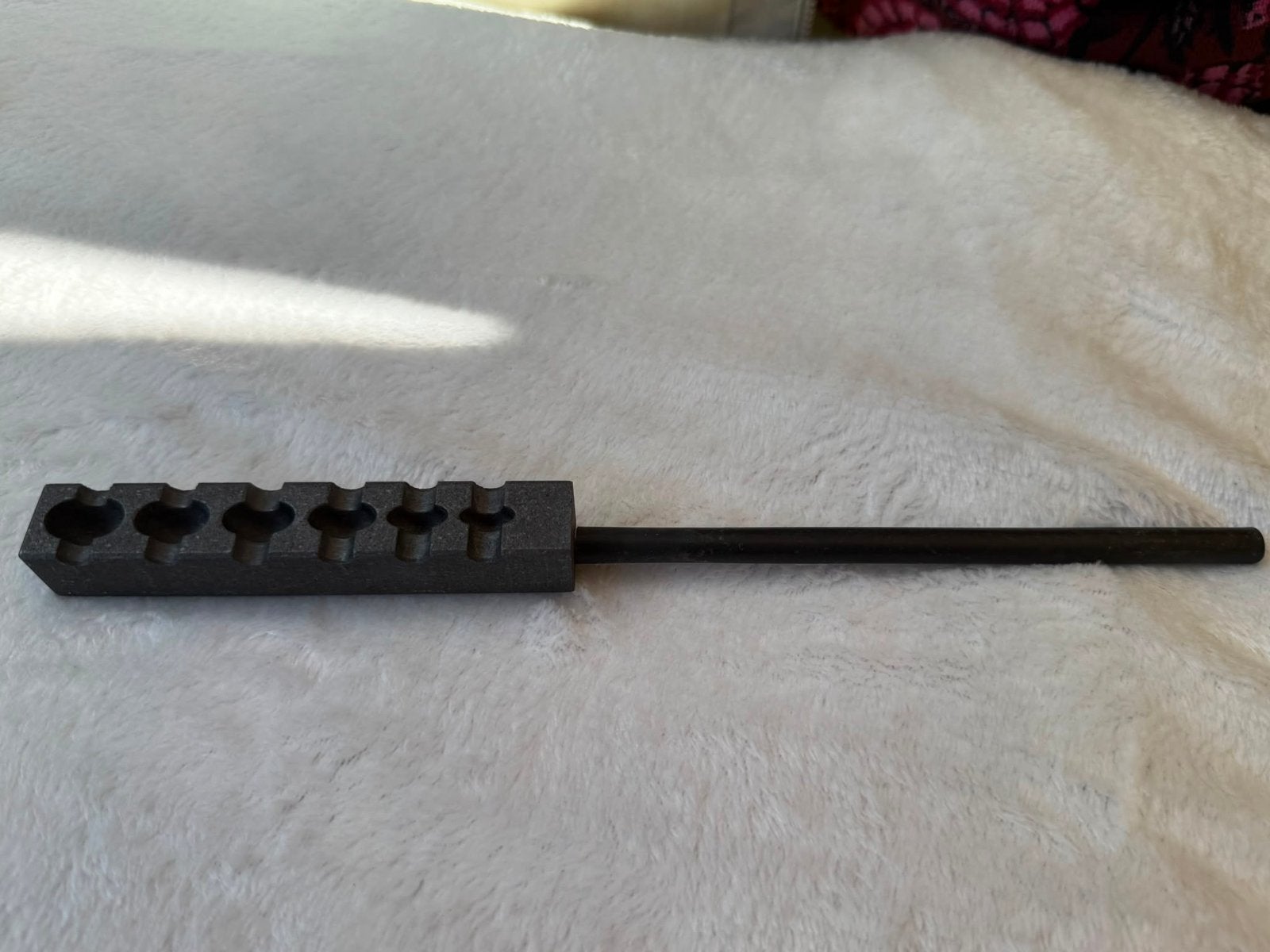 Beadroller grafiet model Donut voor maken Glaskralen -ZGAN-, Verzenden, Zo goed als nieuw, Overige typen