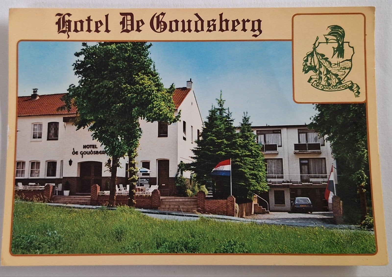 Ansichtkaart Hotel De Goudsberg Valkenburg a/d Geul, Verzamelen, Ophalen of Verzenden, 1980 tot heden, Gelopen, Limburg