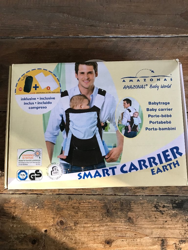 draagzak Amazonas Smart Carrier Earth, Kinderen en Baby's, Babydragers en Draagdoeken, Overige merken, Buik of Rug, Ophalen of Verzenden