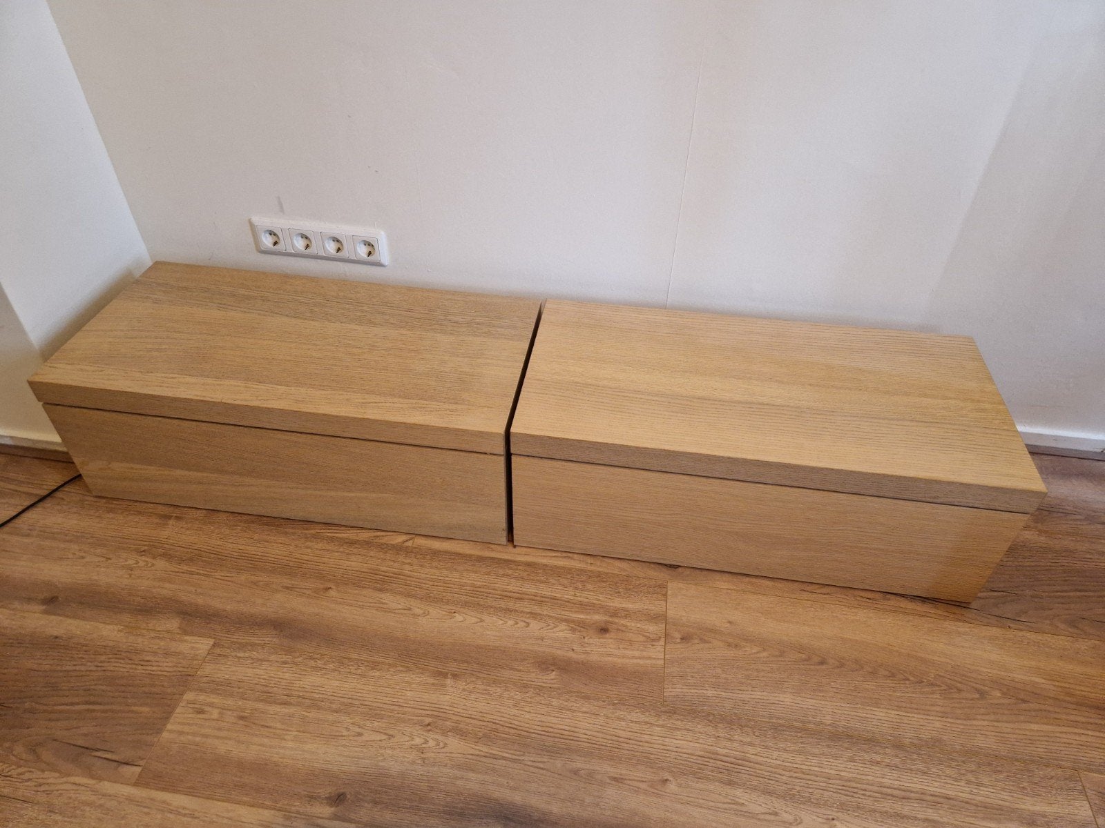 Ikea Malm dekenkist, Huis en Inrichting, Kasten | Ladekasten, Ophalen, Minder dan 50 cm, 1 of 2 laden, Zo goed als nieuw