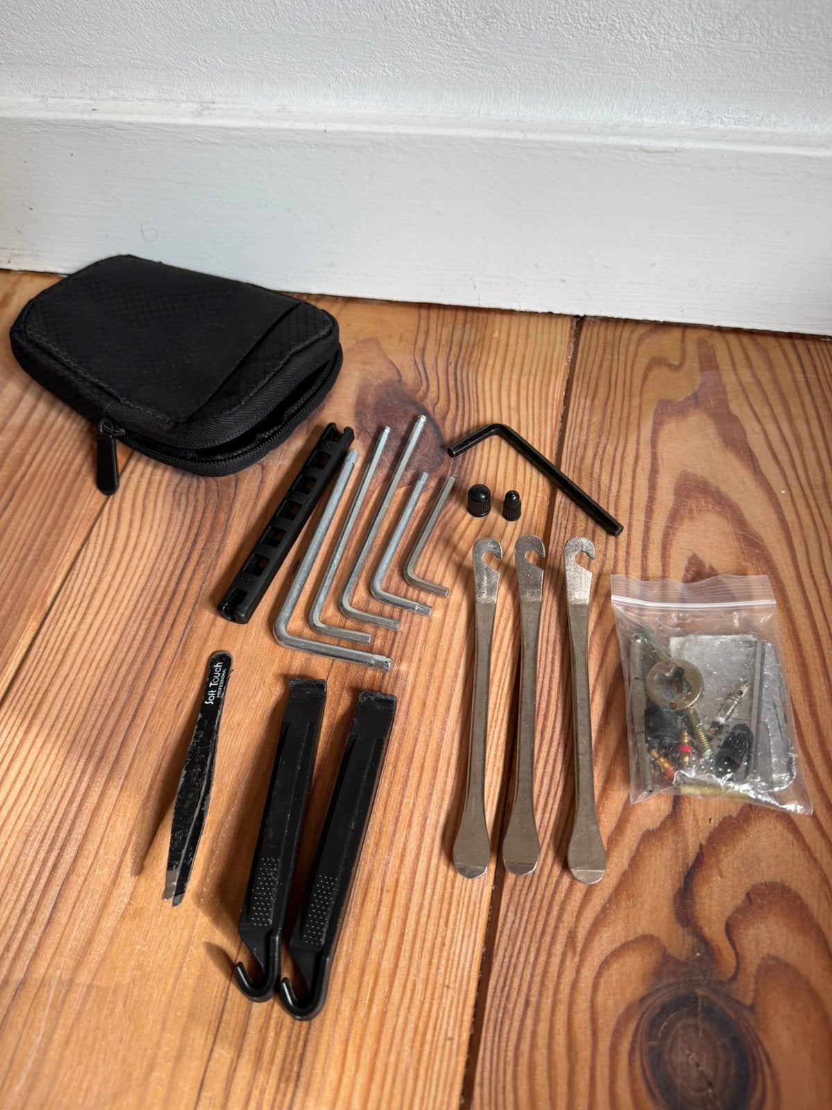 Fiets reparatieset / gereedschapsset met etui, Ophalen of Verzenden, Zo goed als nieuw