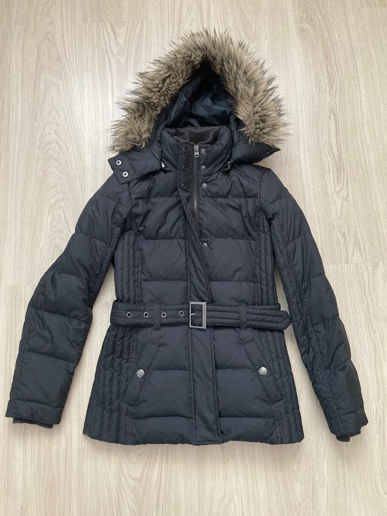 Esprit, zwarte winterjas dames, maat S, Zwart, Nieuw, Ophalen of Verzenden, Maat 36 (S)