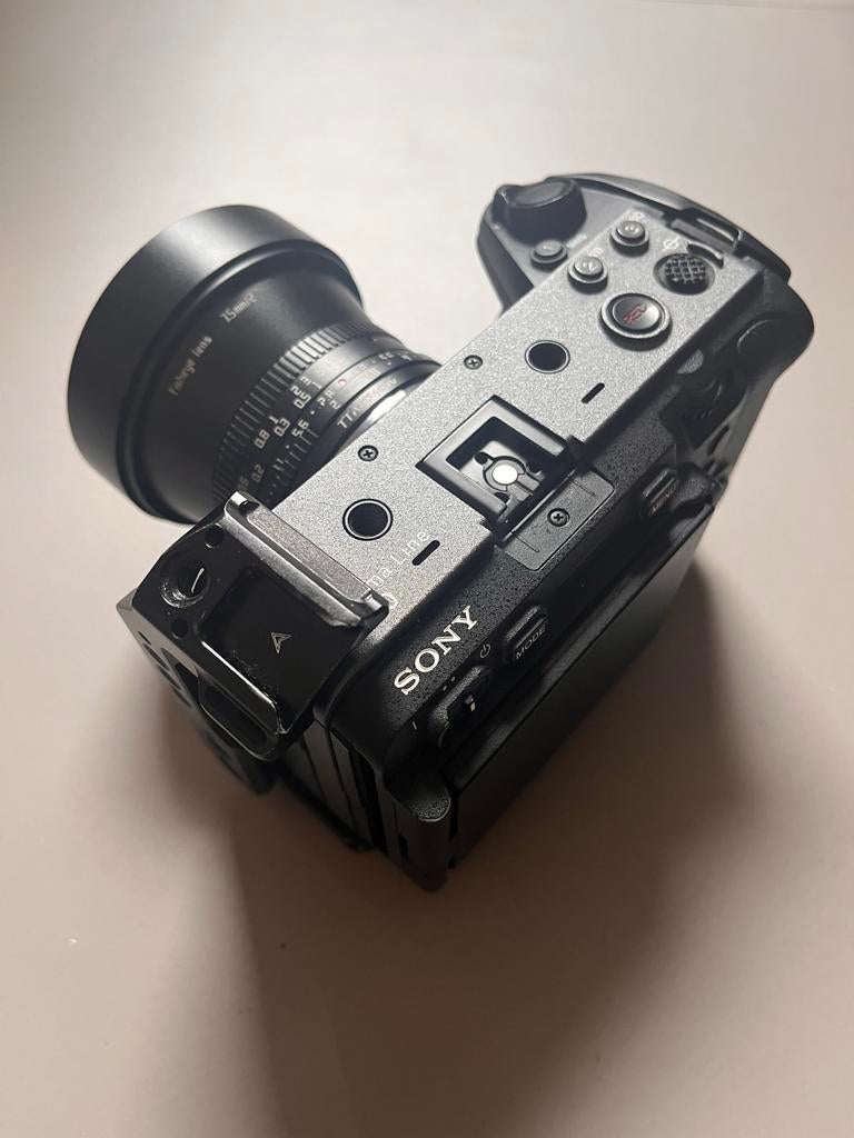 Sony FX30 met cage en 7.5mm fisheye lens, Ophalen, Compact, Zo goed als nieuw, Sony