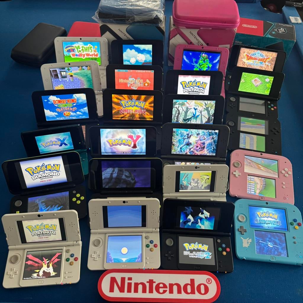 (New) Nintendo 2/3DS (XL) Consoles Getest Aparte Verkoop!, Spelcomputers en Games, Spelcomputers | Nintendo 2DS en 3DS, Overige kleuren