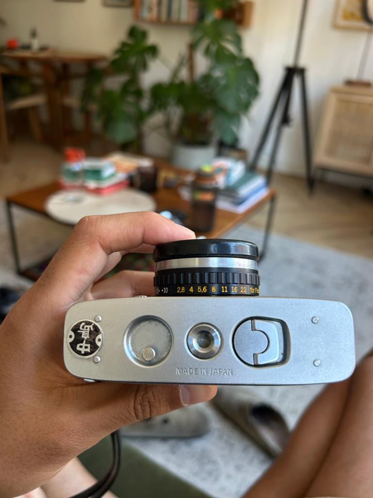 Olympus Pen EE-S, Audio, Tv en Foto, Fotocamera's Analoog, Ophalen of Verzenden, Compact, Olympus