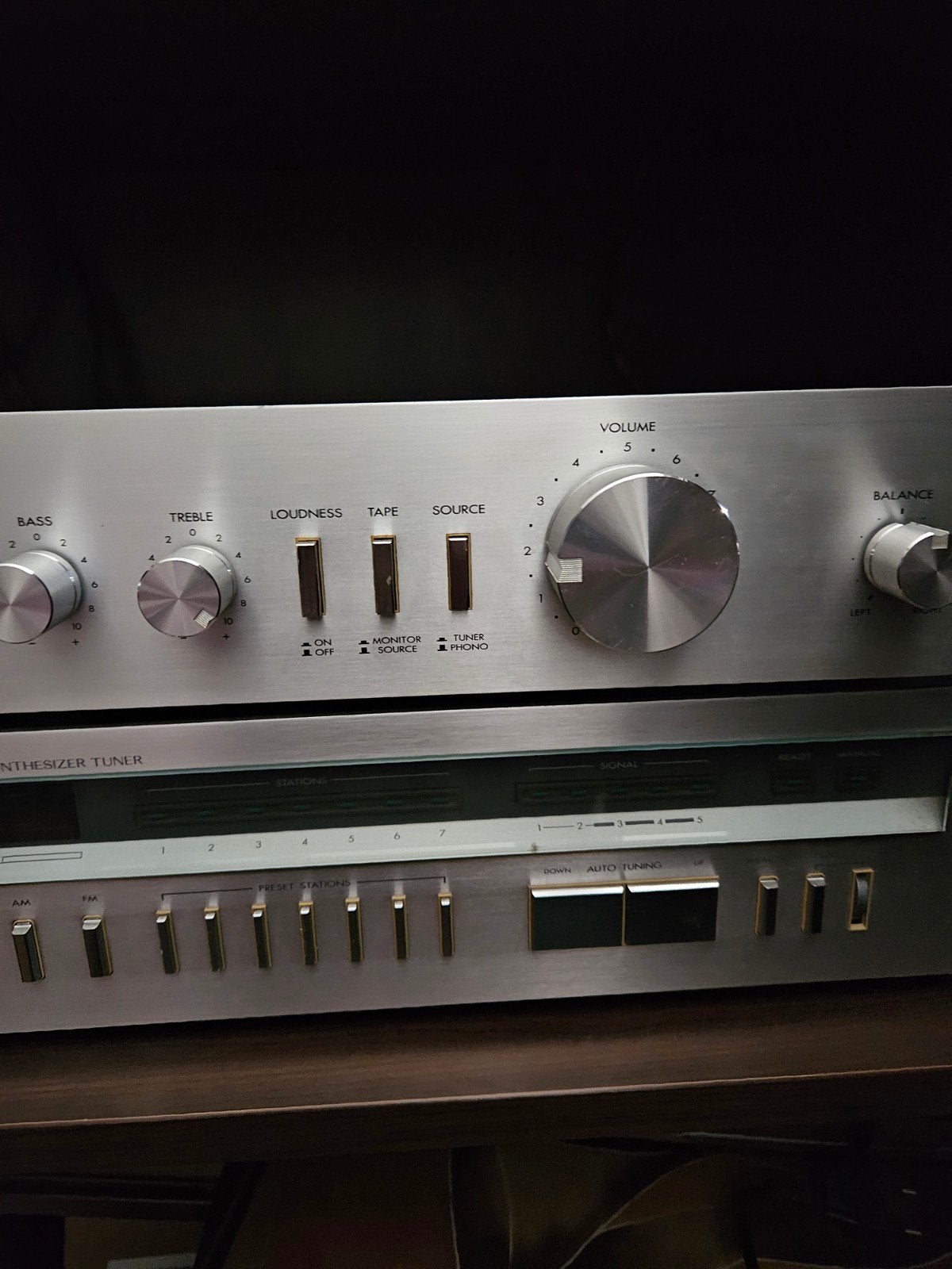 JVC A-S3 Stereo Geïntegreerde Versterker en T-X2 Tuner, Audio, Tv en Foto, Versterkers en Receivers, Ophalen, Gebruikt, JVC, Minder dan 60 watt