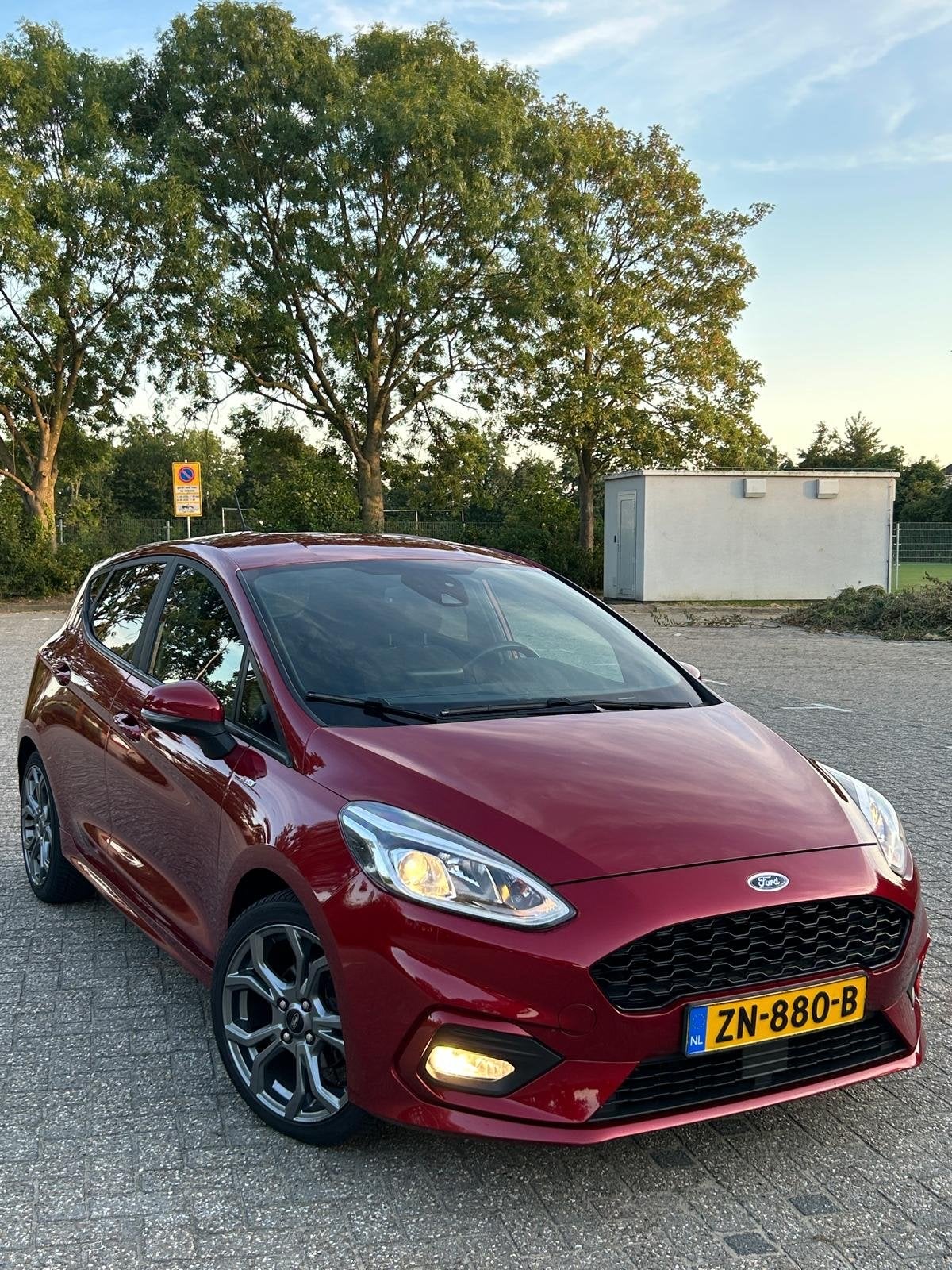 Ford Fiësta 1.0 Ecoboost 100pk 5dr 2019 Rood