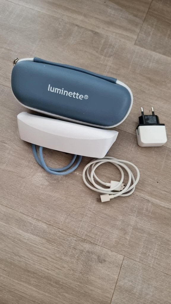 Luminette licht therapie bril, Ophalen of Verzenden, Zo goed als nieuw, Overige typen