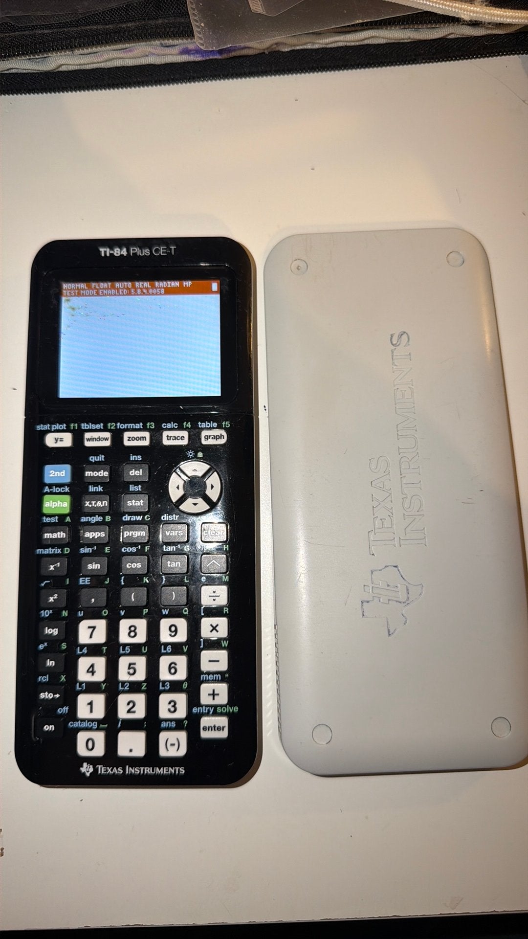 Grafische rekenmachine TI-84 plus CE-T, Ophalen of Verzenden, Grafische rekenmachine, Gebruikt