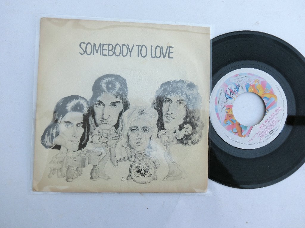 Queen Somebody to love, Cd's en Dvd's, Vinyl Singles, Ophalen of Verzenden, Zo goed als nieuw, 7 inch, Pop
