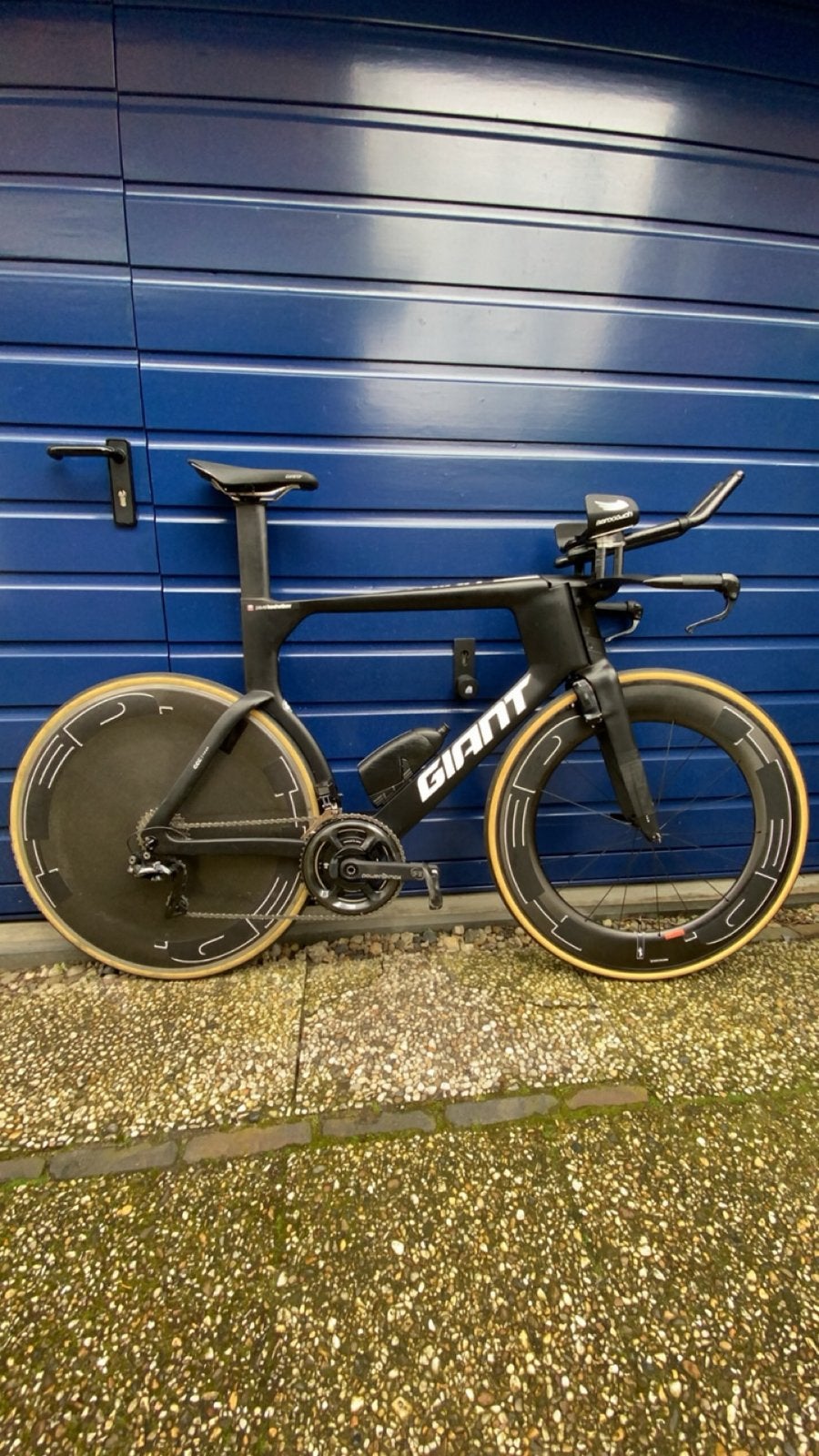 Giant Trinity Advanced maat L –Tijdritfiets/Triatlonfiets, Ophalen, 28 inch, Carbon, Giant
