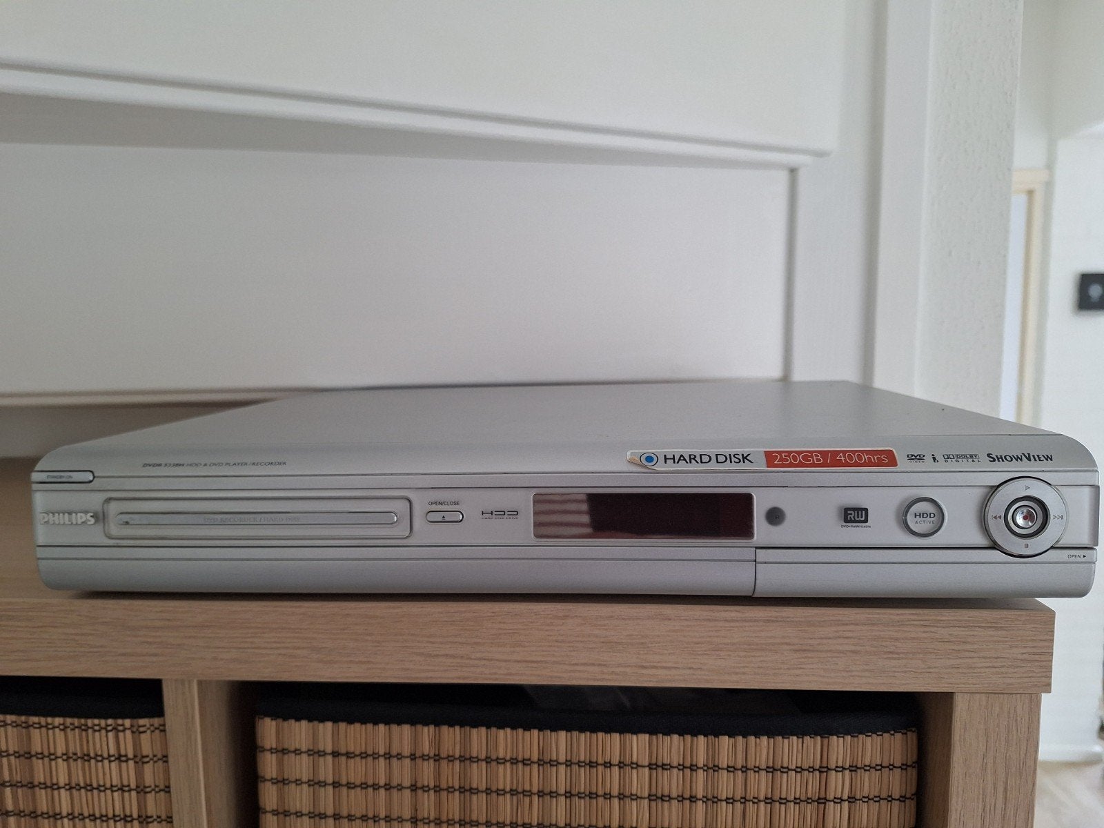 PHILIPS DVDR 5330 H HDD 250 GB 400 HRS, Audio, Tv en Foto, Decoders en Harddiskrecorders, Ophalen of Verzenden