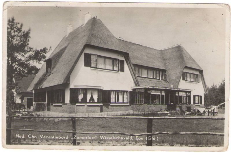 Ansichtkaart Epe (Vakantieoord Zomerlust), Verzenden, 1960 tot 1980, Ongelopen, Gelderland