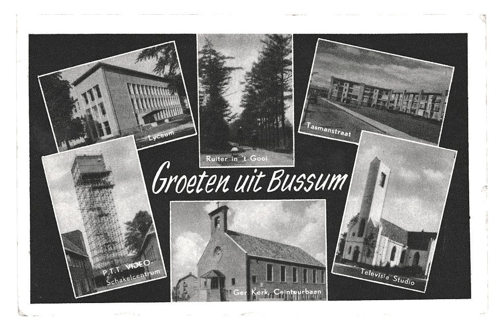 969145	Bussum	1958	 	Gelopen met postzegel