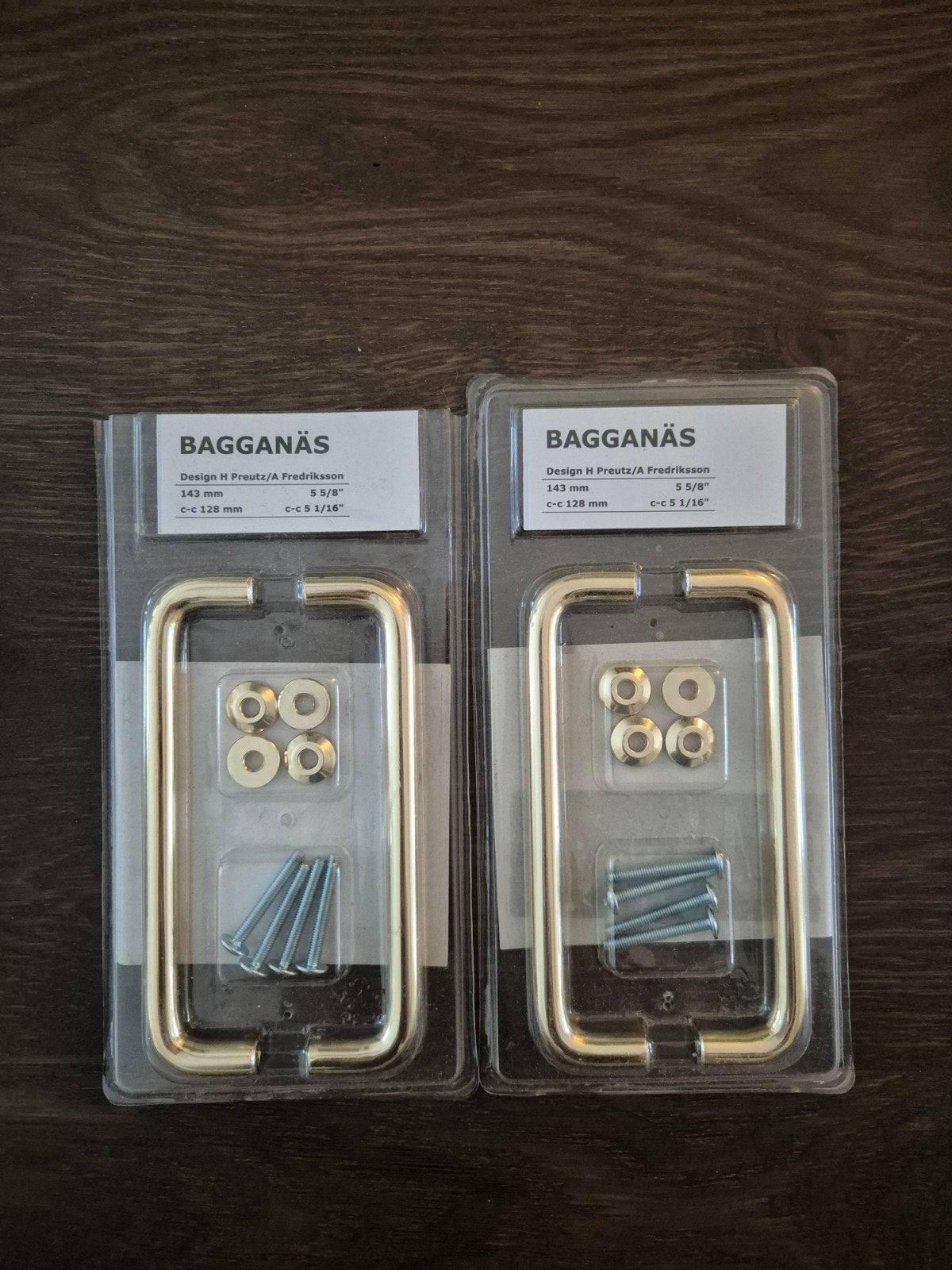 Handgreep Bagganas, Ophalen, Nieuw, Overige typen