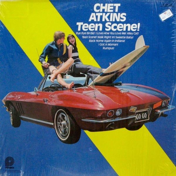 Chet Atkins – Teen Scene! lp, Gebruikt, 1970 - 1979, 12 inch, Inclusief binnenhoes