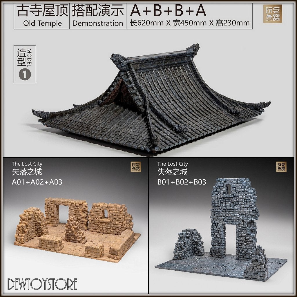[Pre-order] ToysNest Toys Nest Diorama Display Background, Verzenden, Nieuw