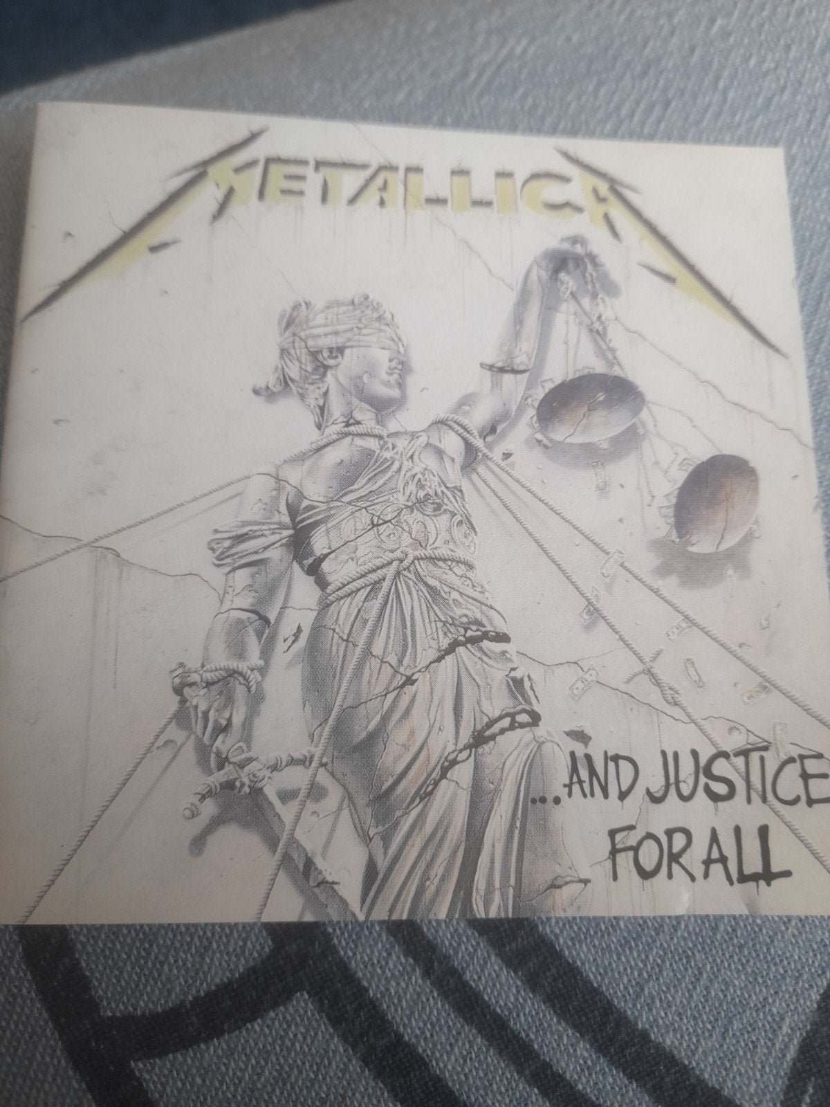 Metallica - ...And Justice For All CD (1988), Inclusief boekje, Gebruikt, Hardrock, Ophalen of Verzenden