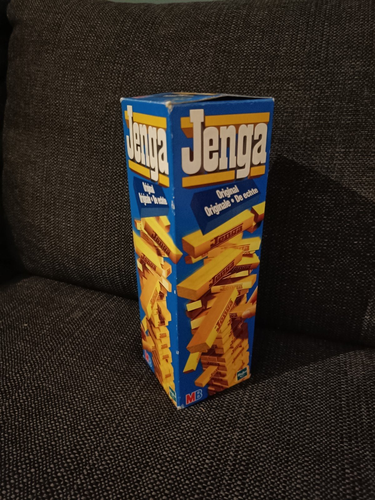 Jenga Original - Het klassieke stapelspel, Vijf spelers of meer, Ophalen of Verzenden, Zo goed als nieuw, MB