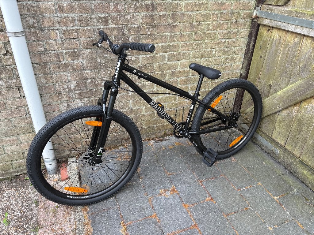 Asura 26” Dirt Jump Fiets, Ophalen, 24 inch of meer, Staal, Stuur 360° draaibaar