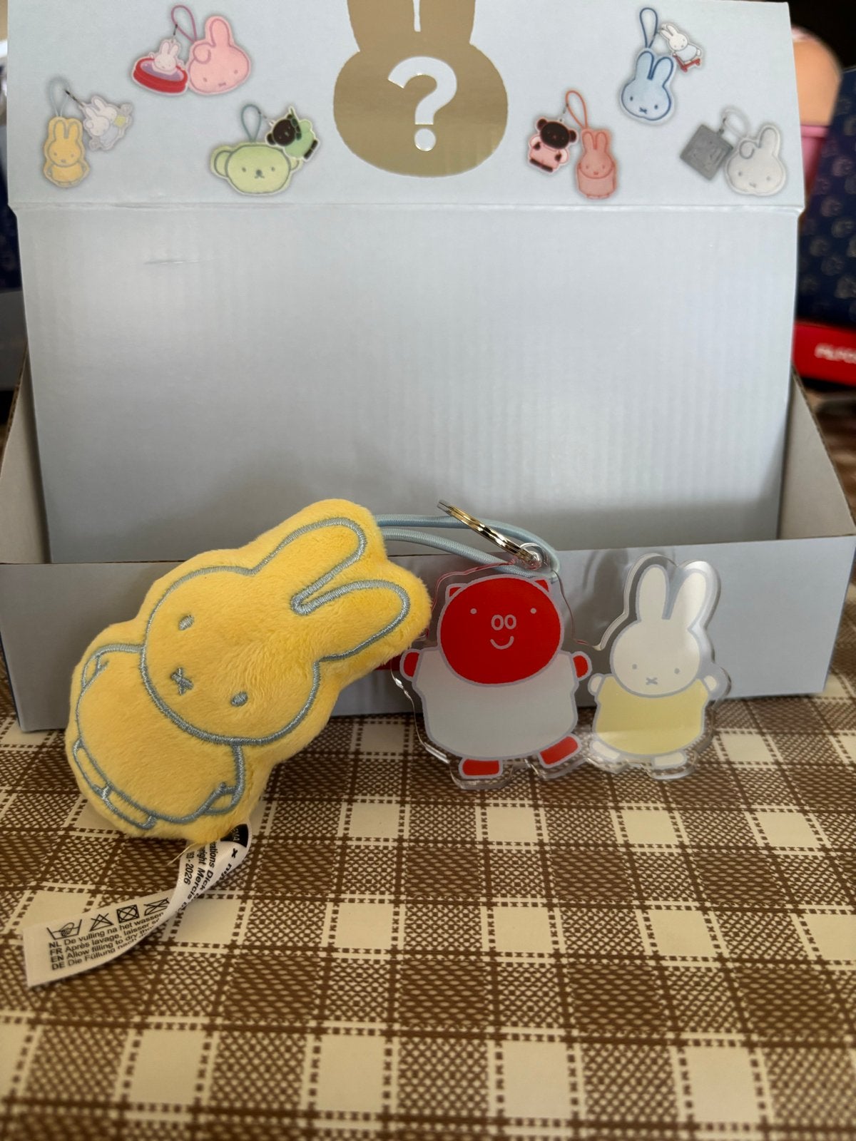 Nijntje HEMA sleutelhangers - Verborgen schatjes, Kinderen en Baby's, Speelgoed | Knuffels en Pluche, Hema, Geel, Nijntje, Ophalen of Verzenden