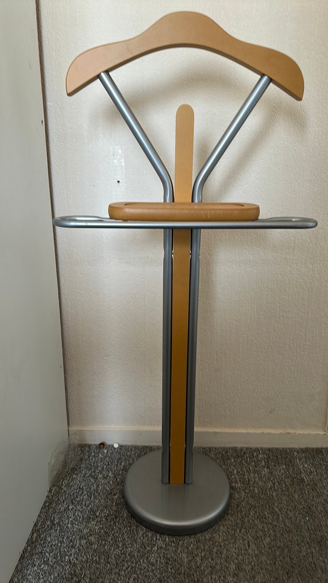 Dressboy 110cm hoogte, Ophalen, Zo goed als nieuw, Metaal, Wandkapstok