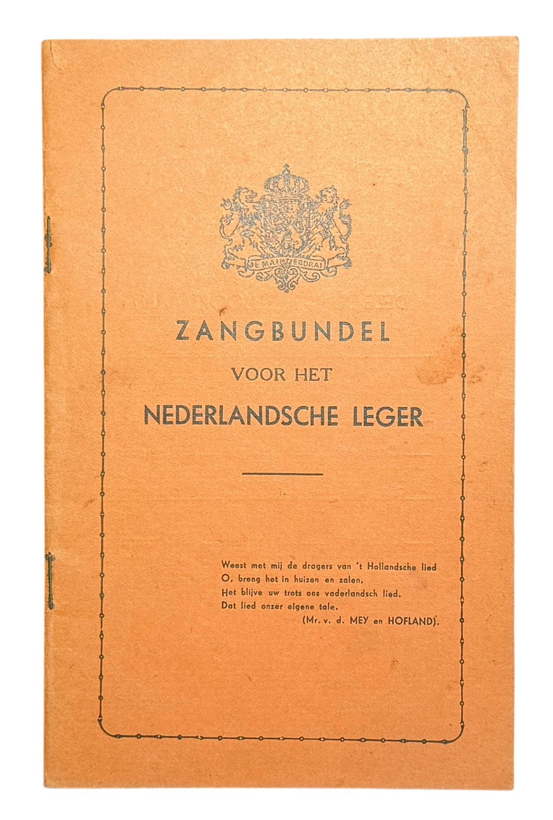 Nederlandse zangbundel WWII, Verzenden, Nederland