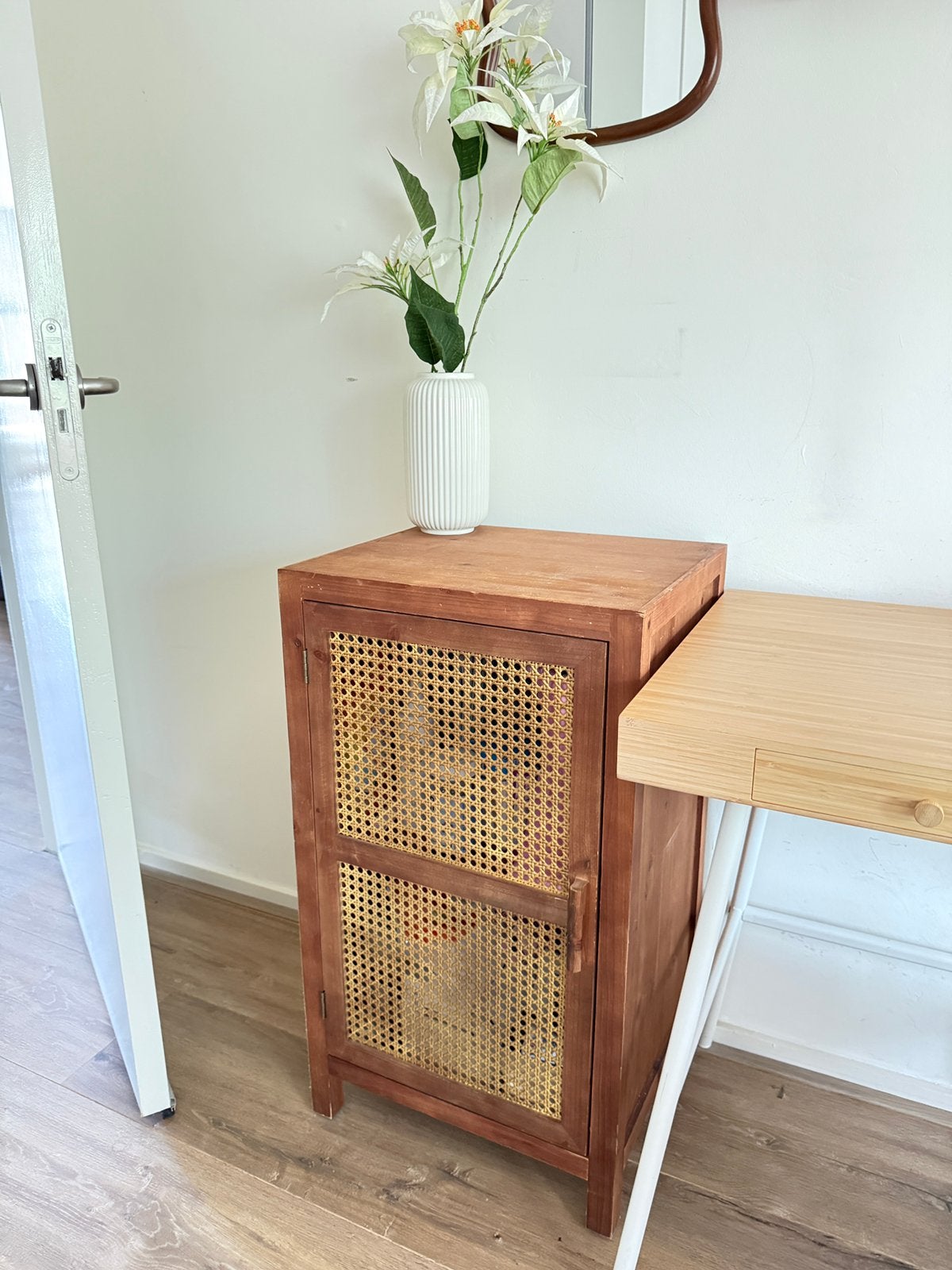 Xenos houten kastje, Ophalen, 1 of 2 laden, 50 tot 100 cm, Zo goed als nieuw