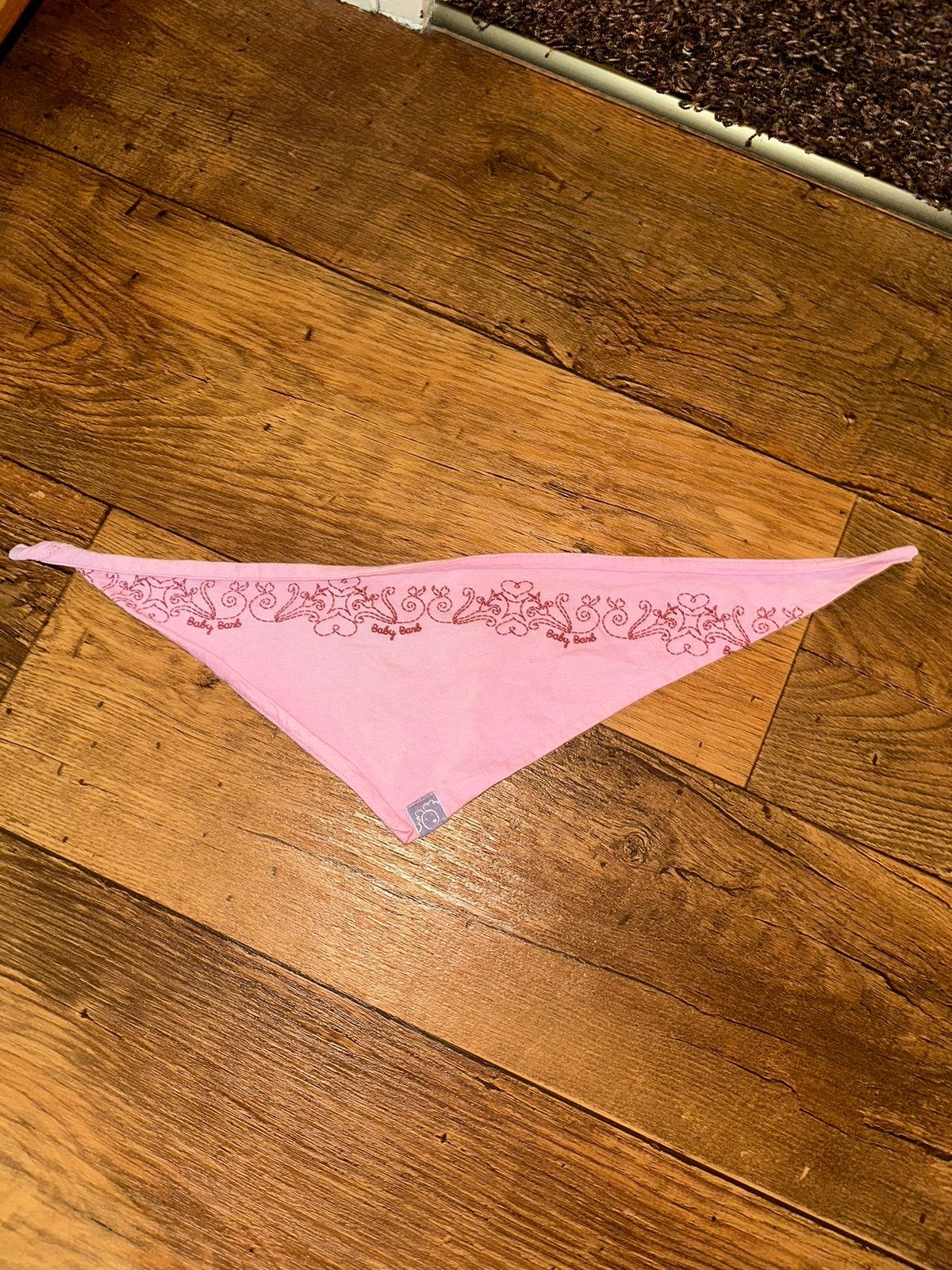 Baby roze doekje van Barbara Farber, Ophalen of Verzenden, Zo goed als nieuw, Meisje, Muts