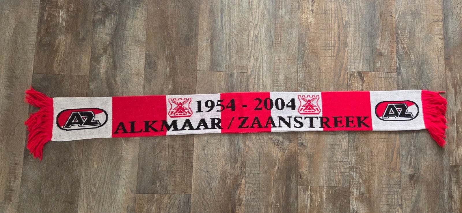 Sjaal AZ Alkmaar, Verzamelen, Ophalen of Verzenden, Zo goed als nieuw, AZ, Vaantje of Sjaal