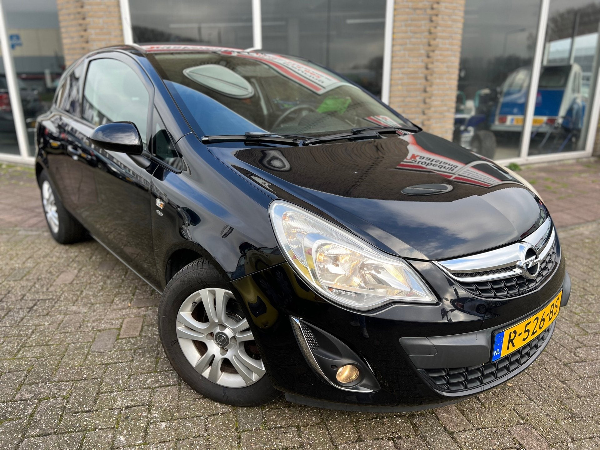 Opel CORSA 1.2-16V Selection -, Auto's, Voorwielaandrijving, Euro 5, 1229 cc, Zwart