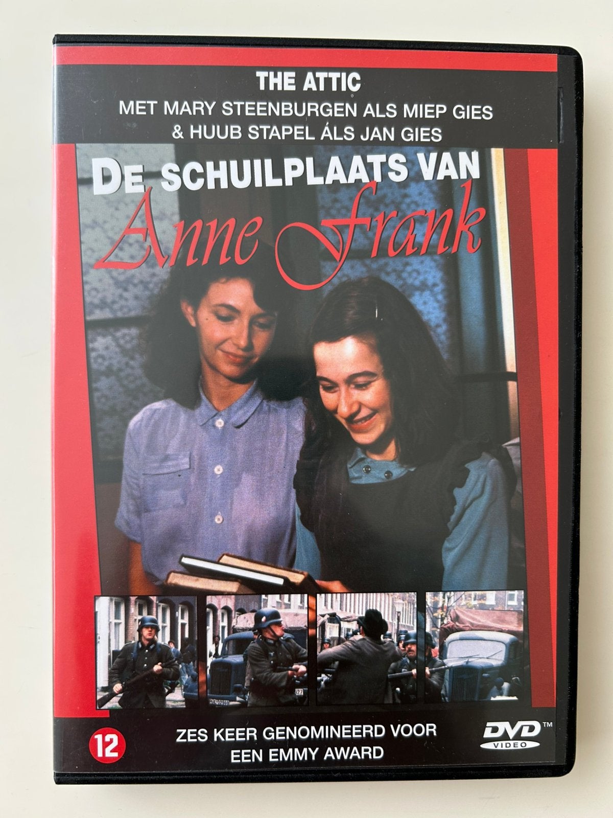 -De Schuilplaats van Anne Frank- regie John Erman, Cd's en Dvd's, Dvd's | Nederlandstalig, Nederlands, Drama, Ophalen of Verzenden