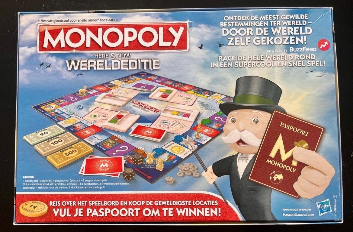 Monopoly Wereldeditie - Nieuw, Ophalen of Verzenden, Nieuw