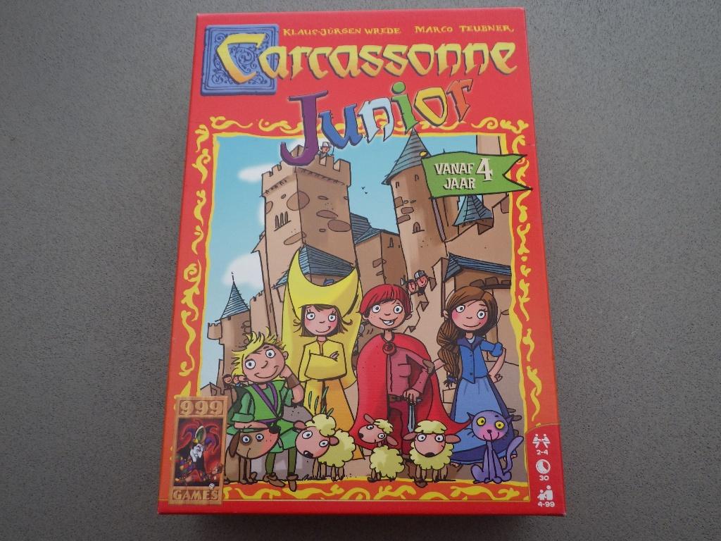 Carcassonne junior 999 GAMES, Ophalen of Verzenden, Zo goed als nieuw