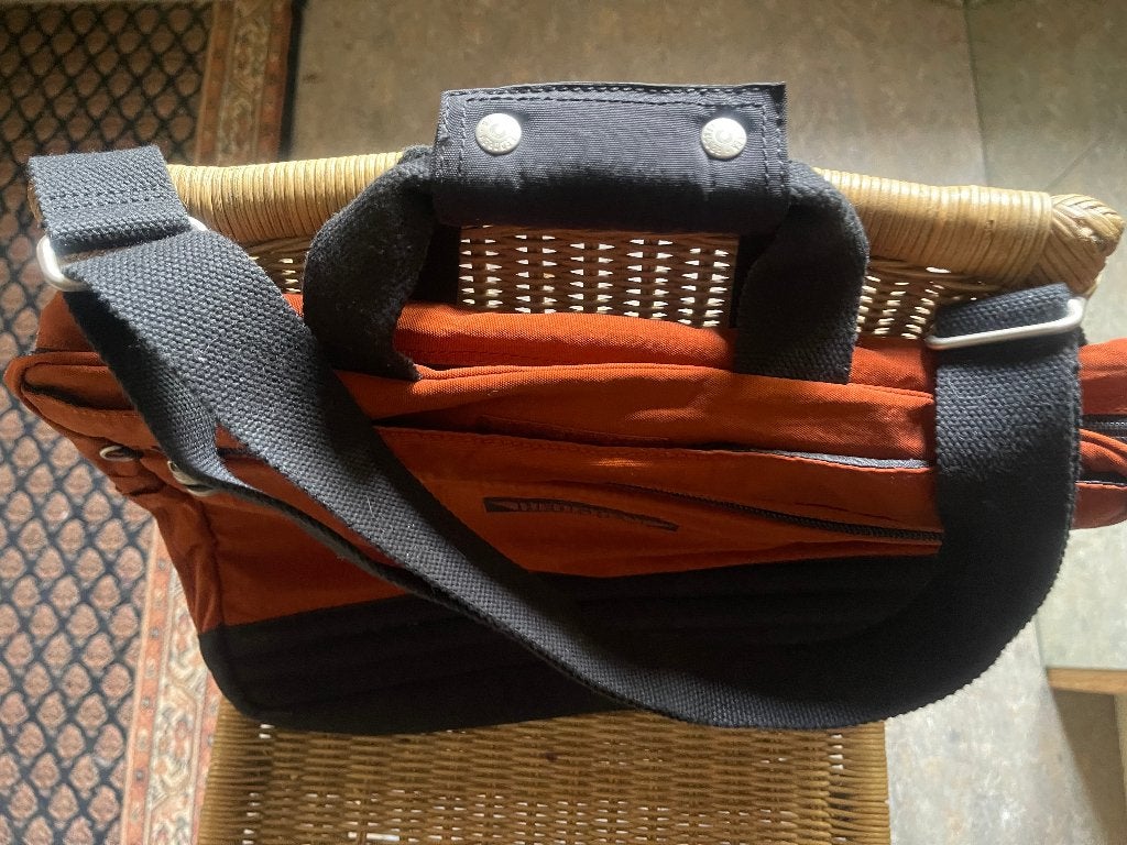Oranje Zwarte Hedgren LaptopTas, Ophalen of Verzenden, Nieuw, Oranje, Overige merken