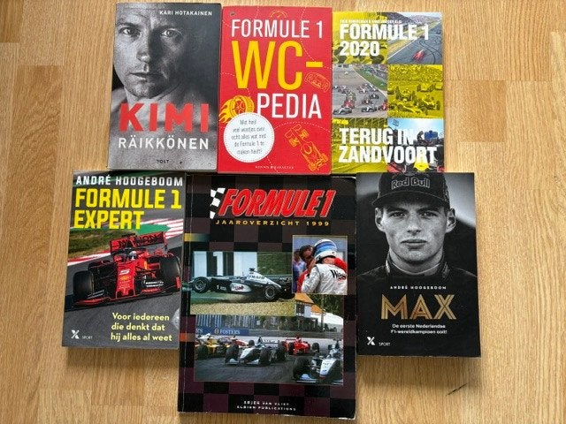 Formule 1 boeken 6 x, Ophalen of Verzenden, Zo goed als nieuw, Formule 1