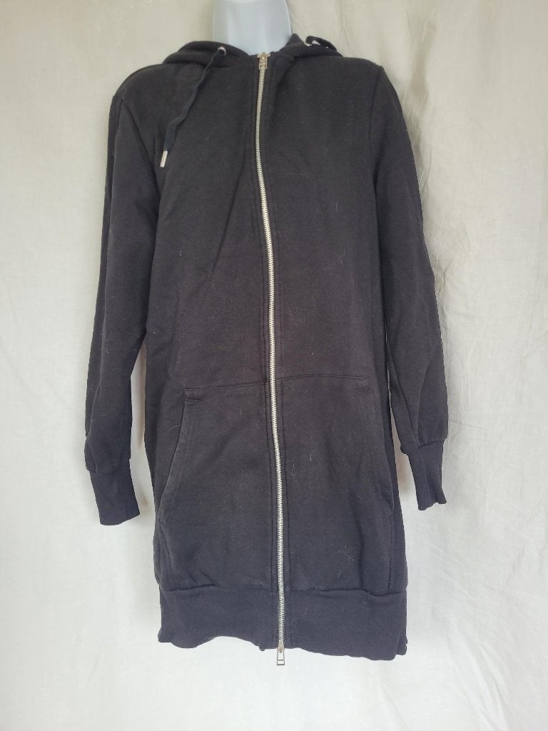 Stoer lang zwart vest mt S merk Divided, ., Zwart, Ophalen of Verzenden, Zo goed als nieuw