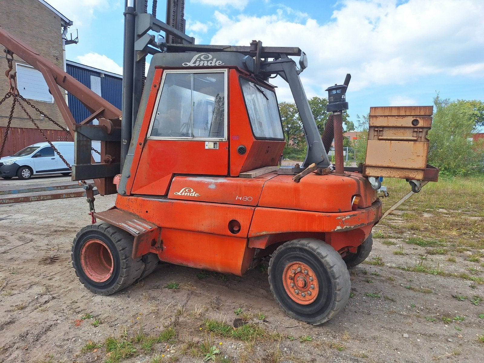 Linde H80 Heftruck, Ophalen, Linde, Diesel, Heftruck