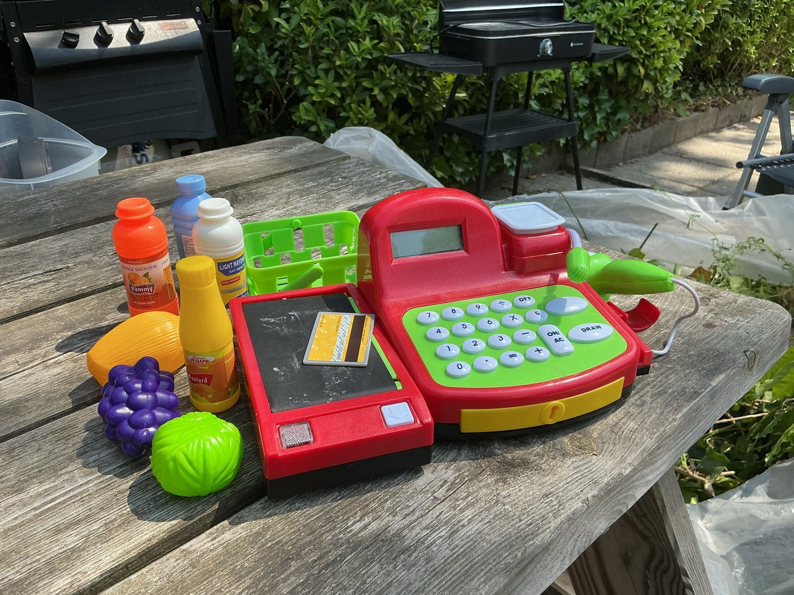 Speelgoed kassa met accessoires, Kinderen en Baby's, Speelgoed | Overig, Gebruikt, Jongen of Meisje, Ophalen of Verzenden