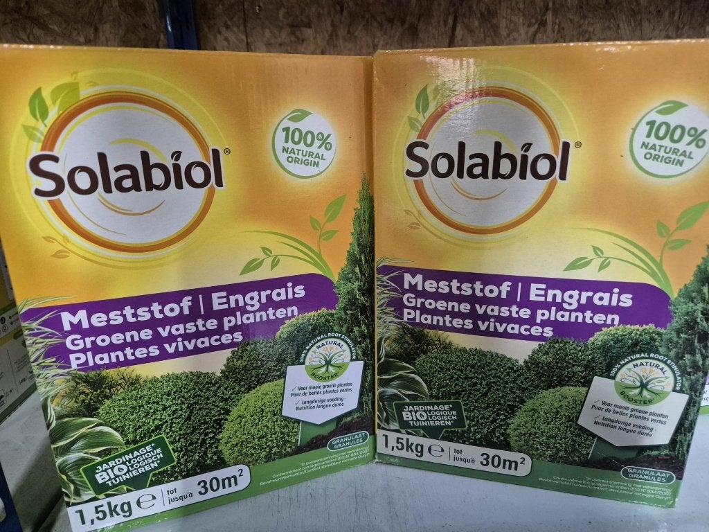 Opruimining! meststof Groene planten 2 doosjes, Verzenden, Mest