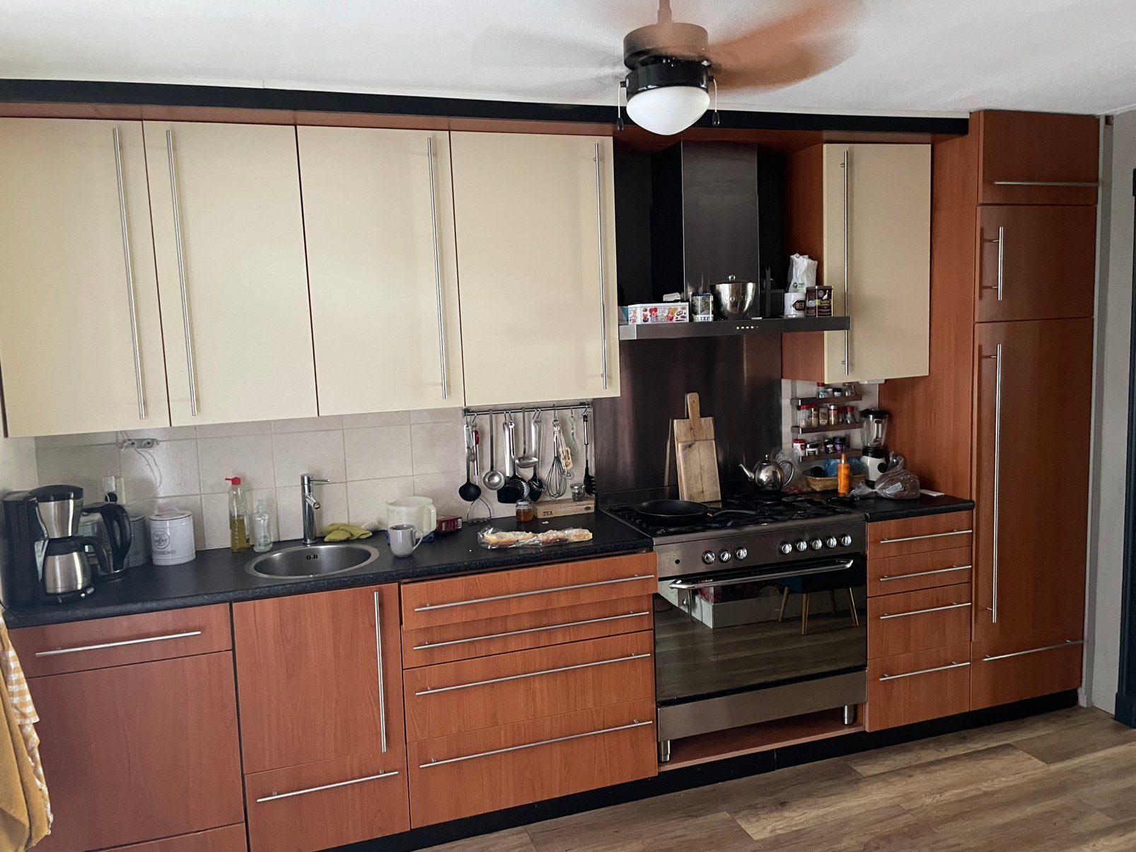 Keuken inclusief, Ophalen, Gebruikt, Kunststof, Hoekkeuken