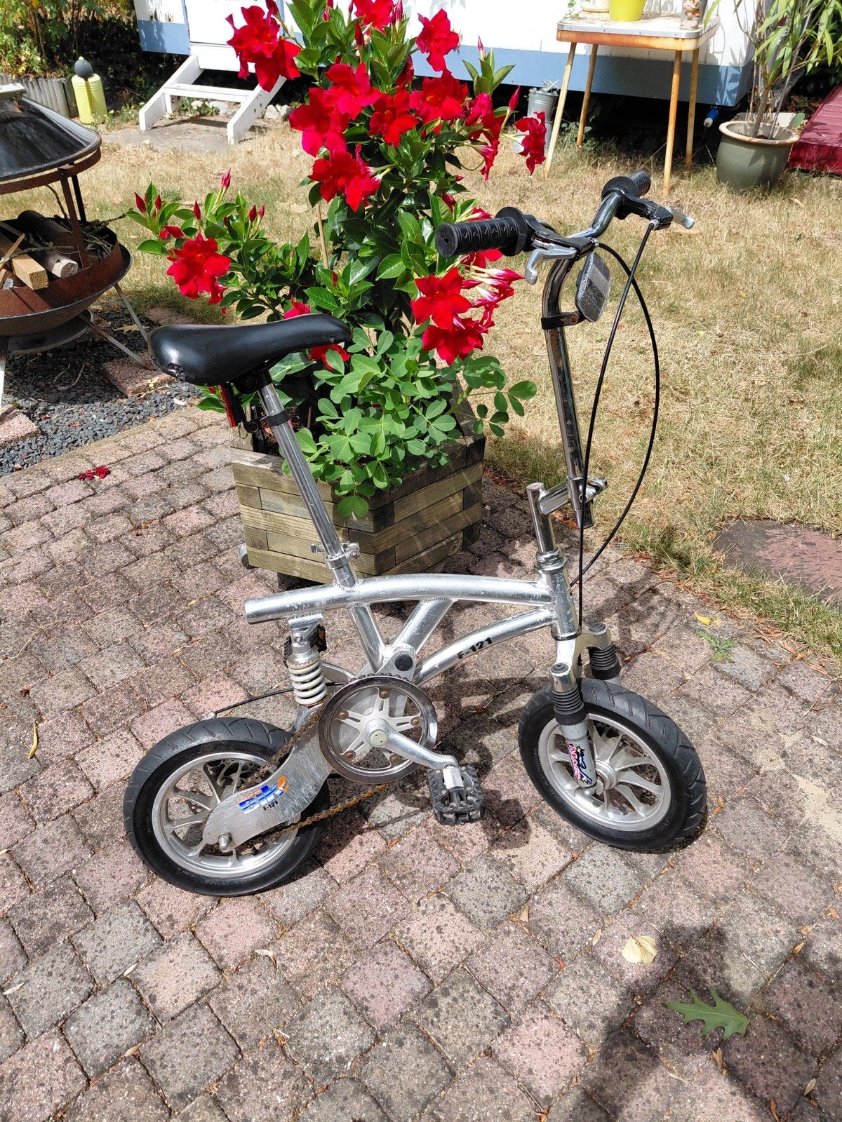vouwfiets f121, Fietsen en Brommers, Fietsen | Vouwfietsen, Ophalen, Gebruikt