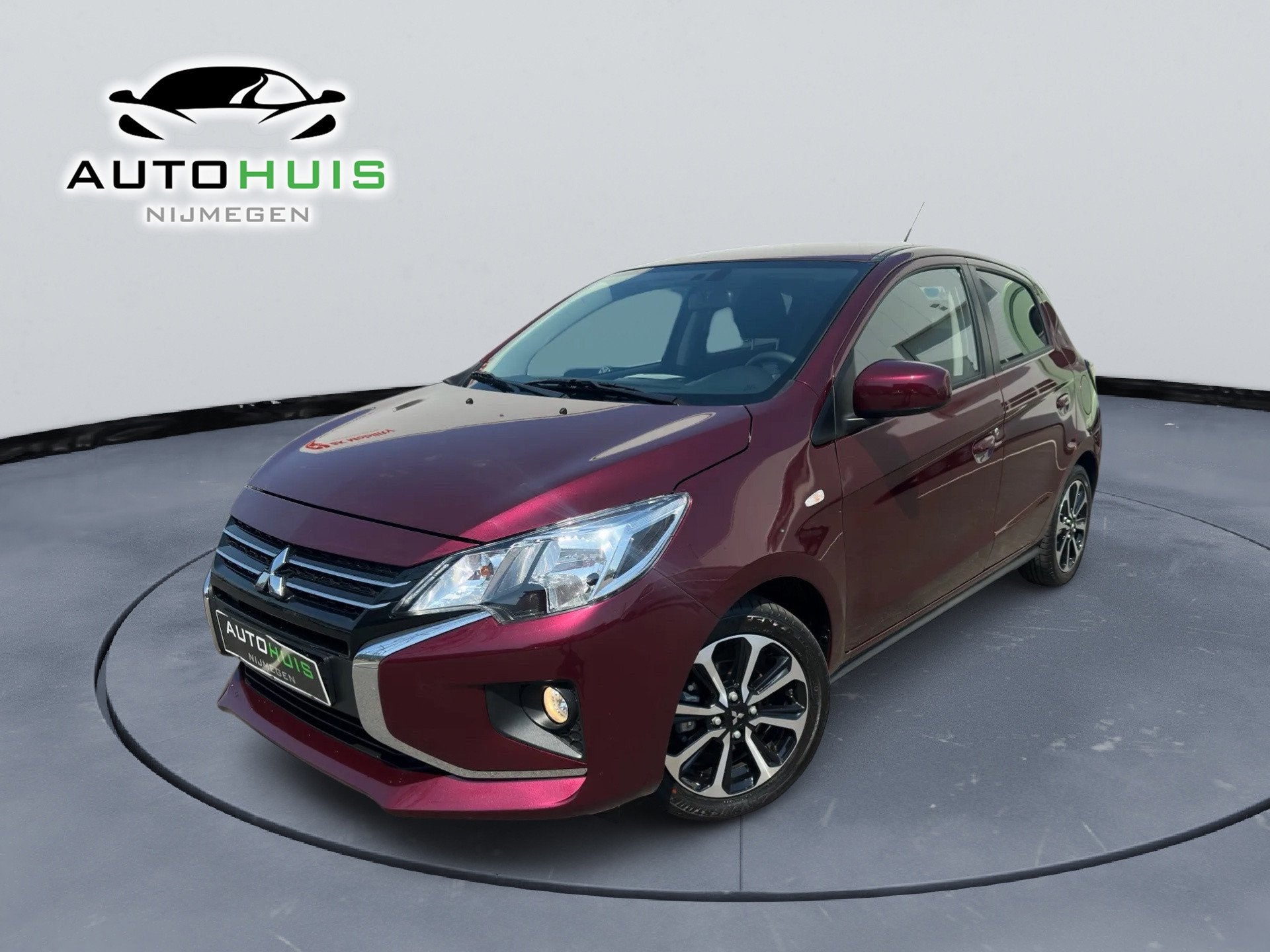 Mitsubishi Space Star 1.2 Intense+ Cruise controle Achteruit, Automaat, Stof, Gebruikt, Zwart
