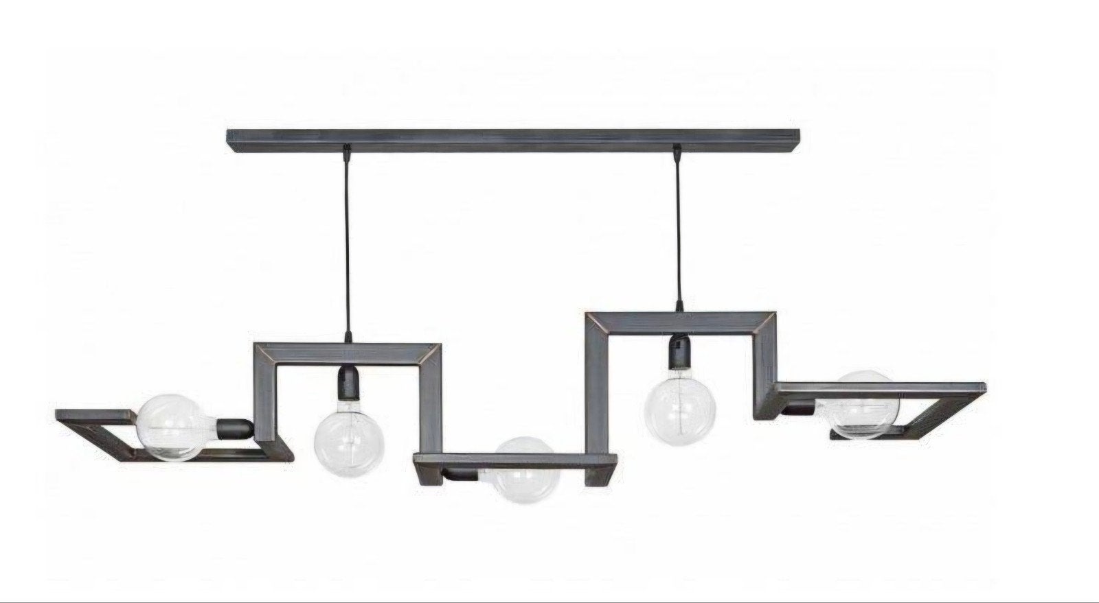 Ztahl Tortona hanglamp 140cm - Modern en stijlvol, Ophalen, Modern, Industrieel, E27 (groot), Zo goed als nieuw